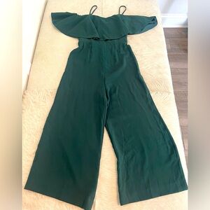 H&M Green Jumpsuit